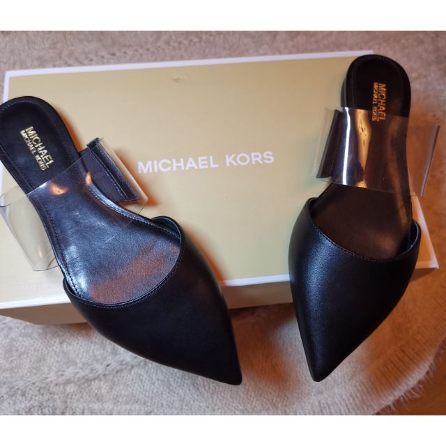 michael kors black slip on