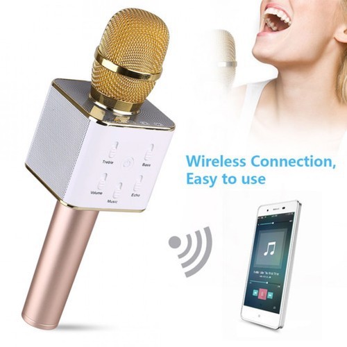 q7 wireless microphone & hifi speaker