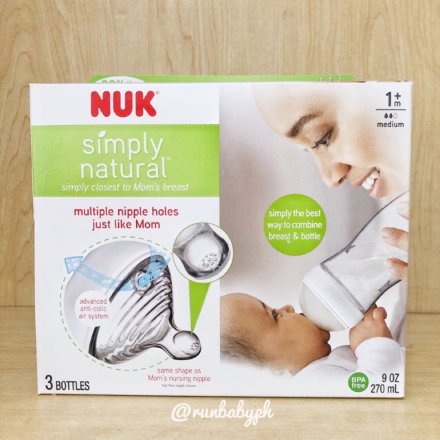 nuk simply natural 9 oz