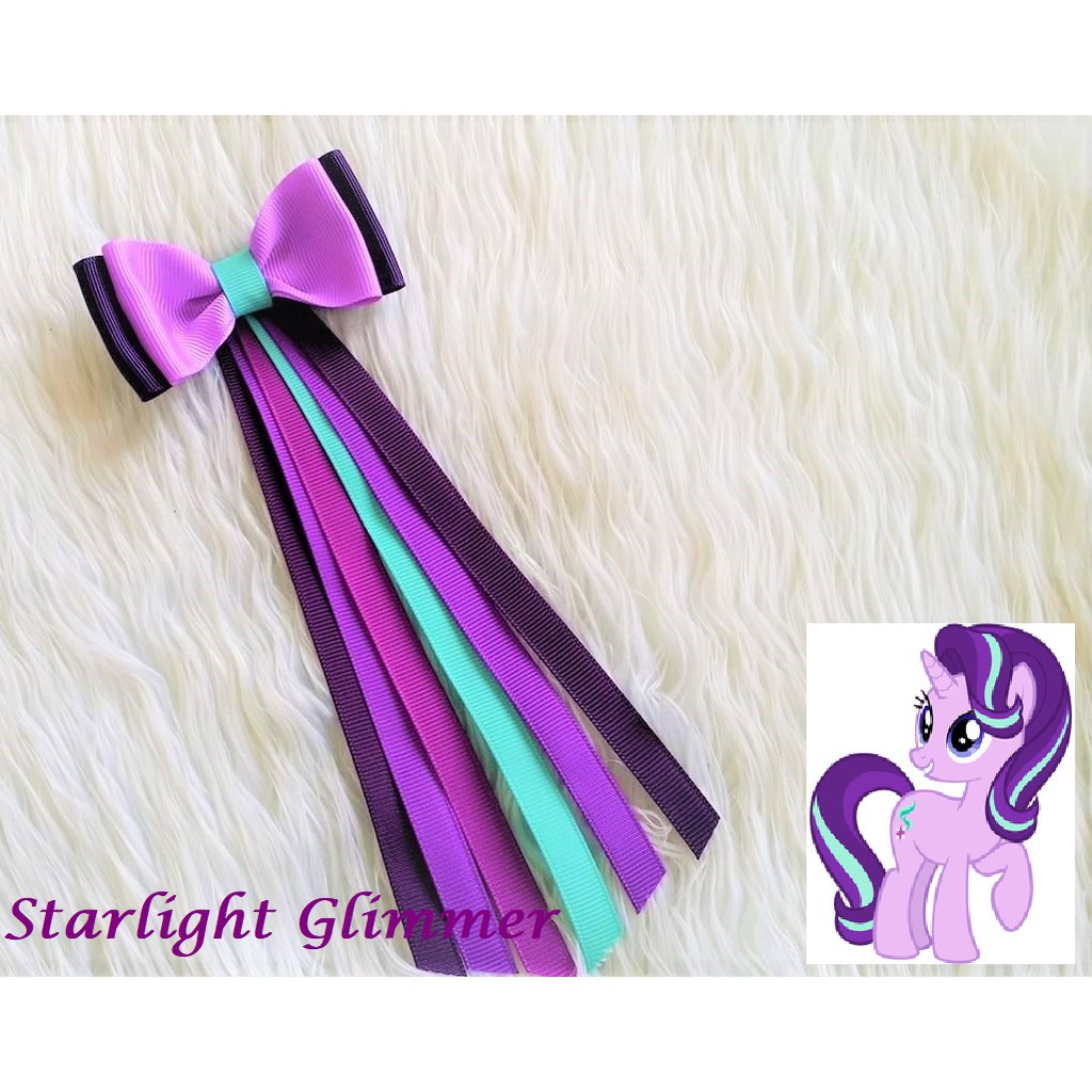 Starlight Glimmer Bow My Little Pony Inspired Hair Bows Shopee