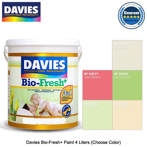 Davies BioFresh+ Paint 4 Liters Shopee Philippines
