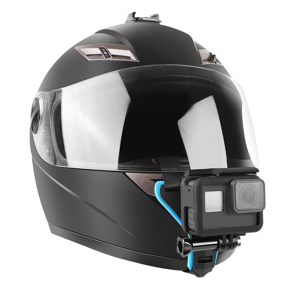 bike helmet with gopro mount built in