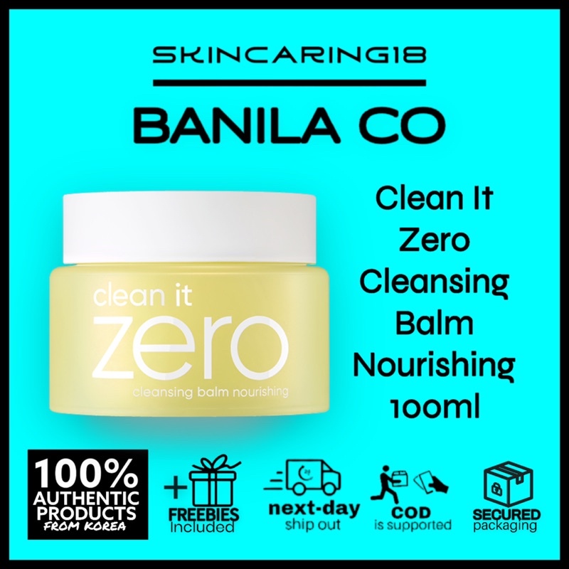 Banila Co Clean It Zero Cleansing Balm Nourishing 100ml By Skincaring18 Shopee Philippines 8655