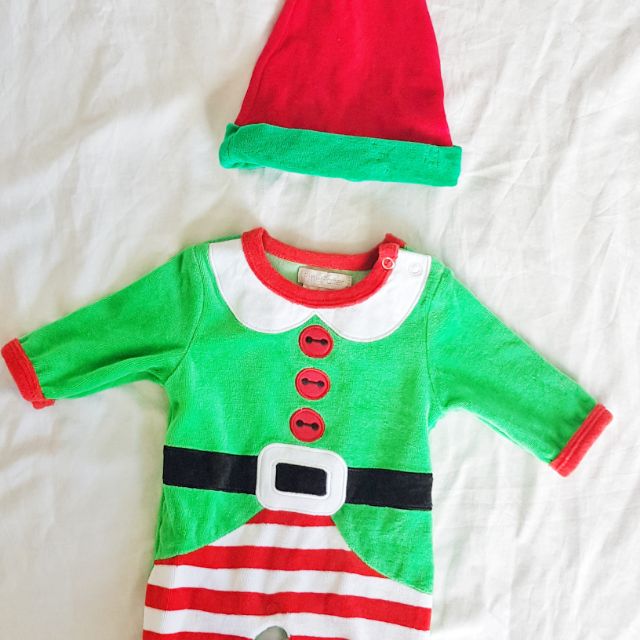 elf costume baby