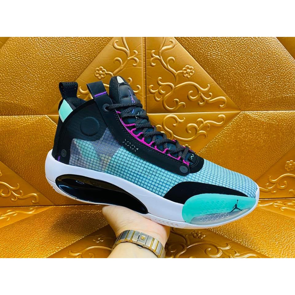 Nike Air Jordan 34 Blue Void Shopee Philippines