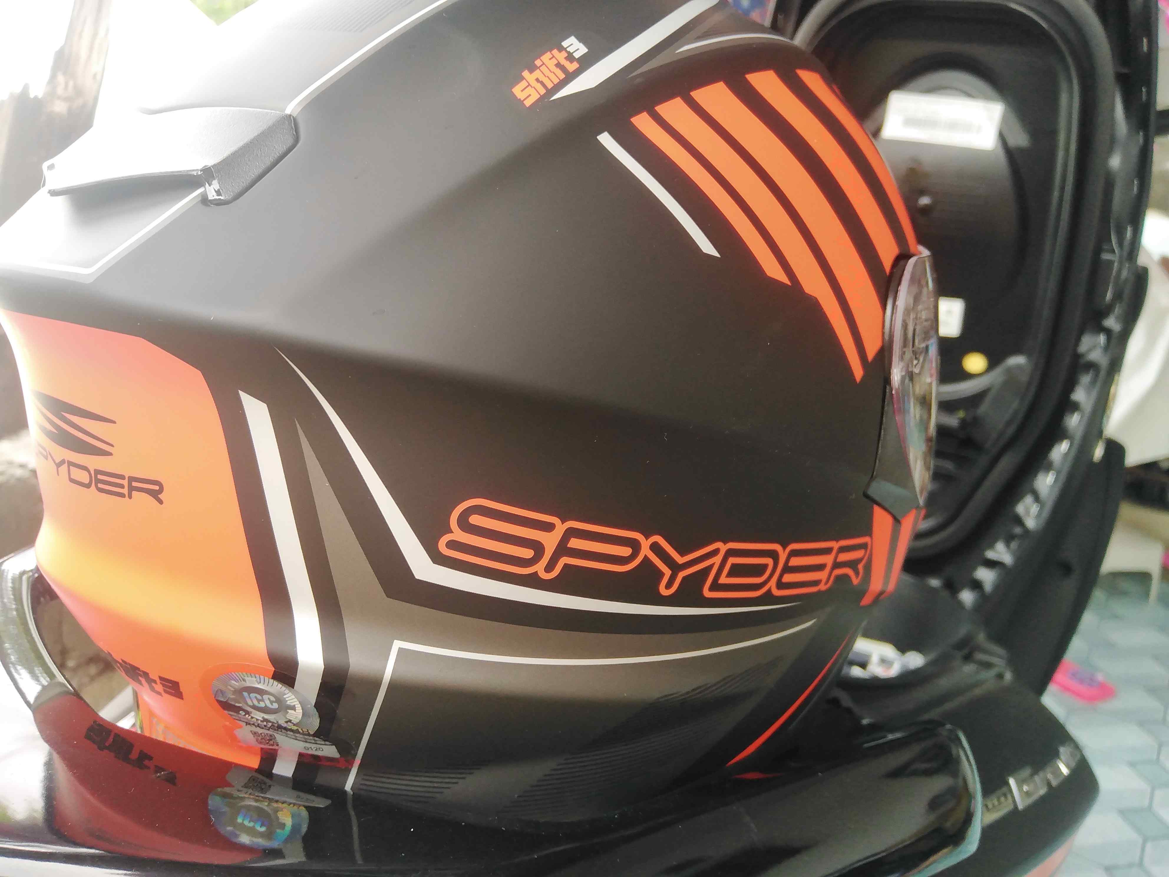 Spyder FullFace Helmet with Dual Visor Shift 3 GD Series 1 Shopee