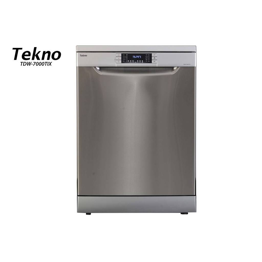 Tekno Free Standing Dishwasher TDW7000TIX (Free Tekno Dishwashing