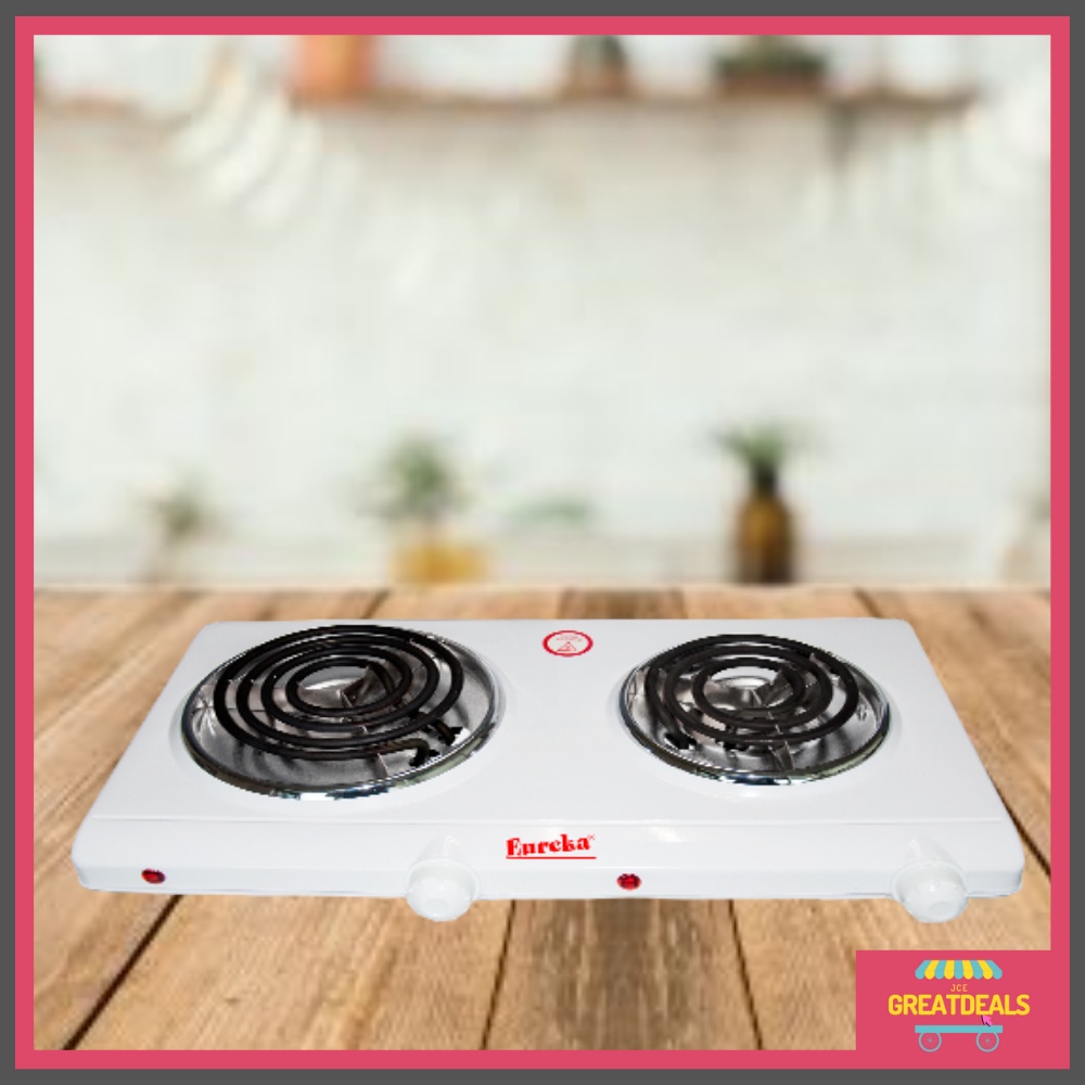 Eureka Original Electric Stove Double Burner with Light Indicator EES