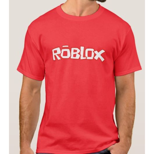 Roblox T Shirt Red Vinyl Print Shopee Philippines