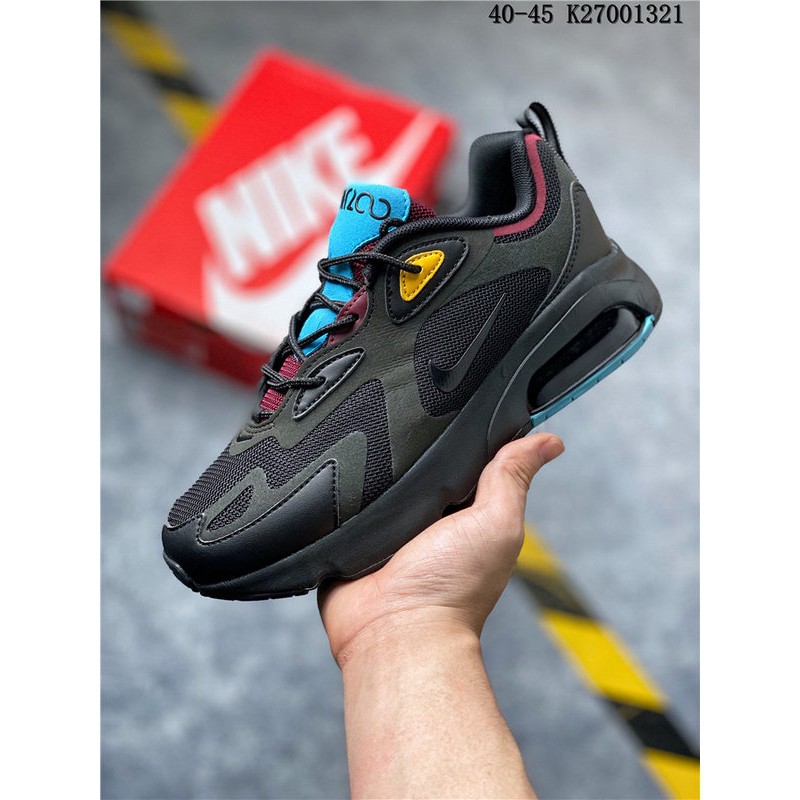 boys all black trainers