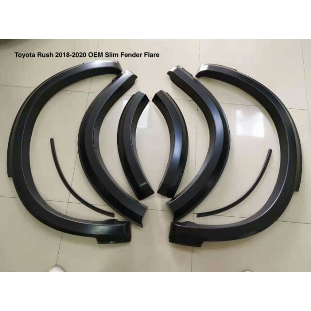 toyota rush fender flare