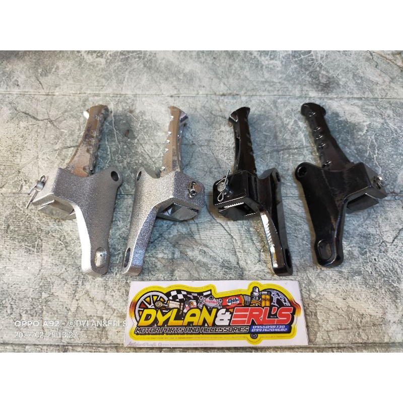 EGO FOOTREST SNIPER 150 / SNIPER 155 / 135 REAR FOOTREST (SHORT TYPE