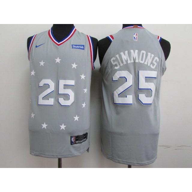 ben simmons grey jersey