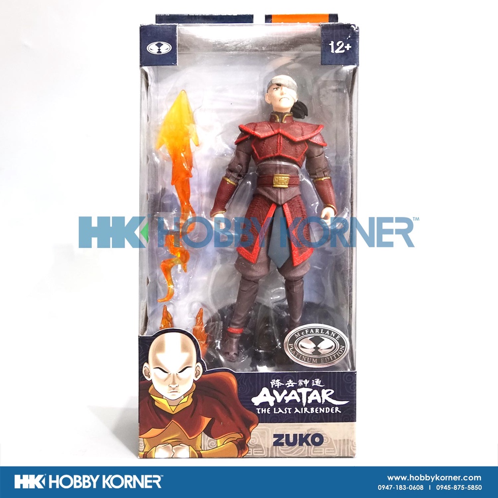 (IN STOCK) MCFARLANE TOYS 7 Inch Scale Avatar: The Last Airbender Zuko ...