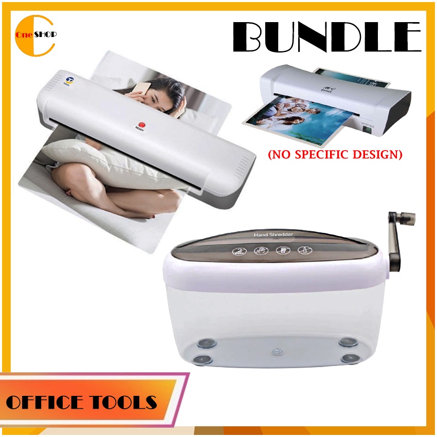 (BUNDLE) A4 Laminate Laminator Laminating Machine WITH A4,A5 Manual