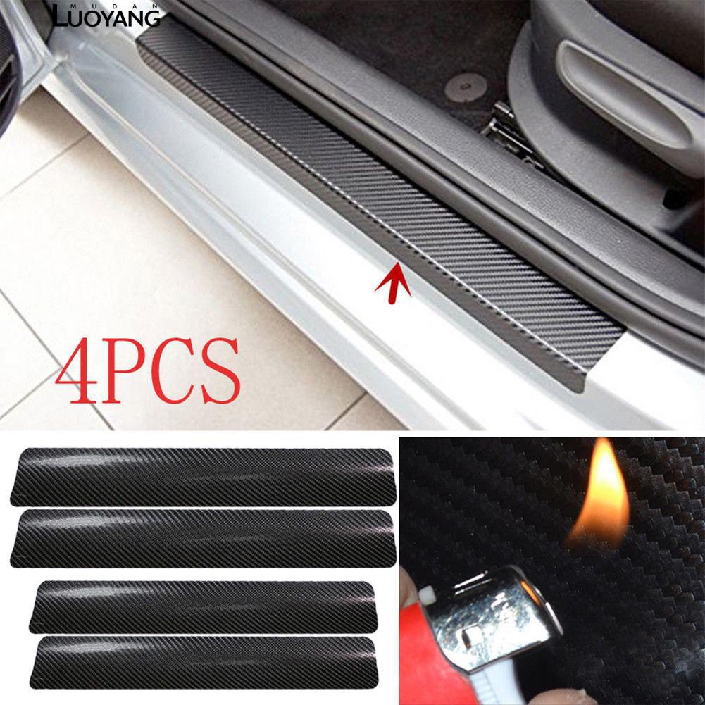 Car Door Scratch Resistant Carbon Fiber Stickers Shopee Philippines