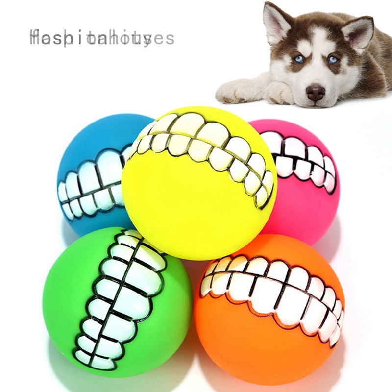 dog ball teeth funny