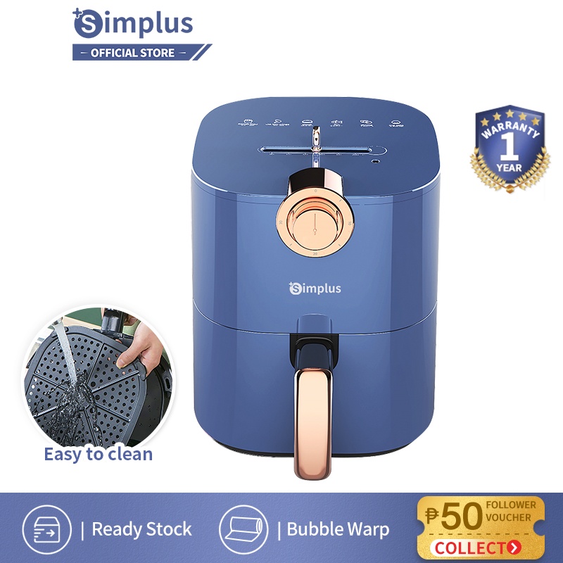 Simplus Air Fryer 4.5L Multifunction Air Fryer Oven Oil Free Nonstick