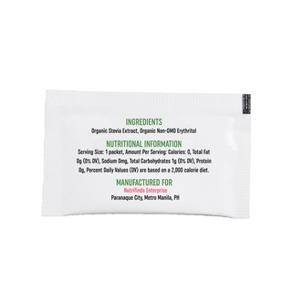 Nutrifinds® Stevia Erythritol Packets | Shopee Philippines