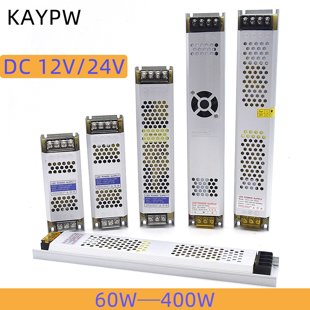 220V To 12V 24V Ac Dc Power Supply 60W 100W 150W 200W 300W 12 Volt 24V