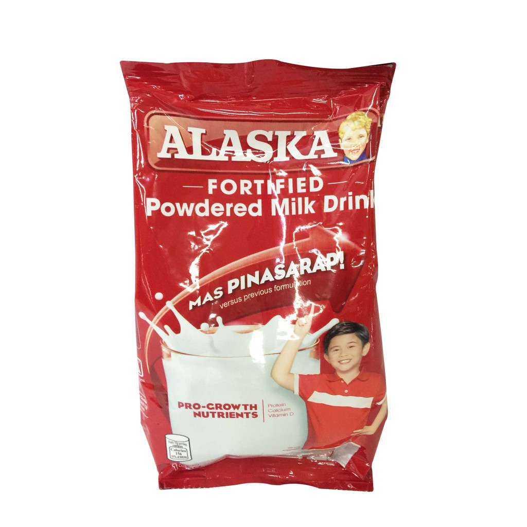 Alaska Fortified Powdered Milk Drink (165g) | Shopee Philippines