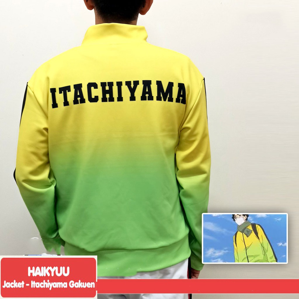 Haikyuu!! Jacket Cosplay Outerwear Itachiyama High School Coat Sport Uniform Set Sportswear Kiyoomi Sakusa Costume