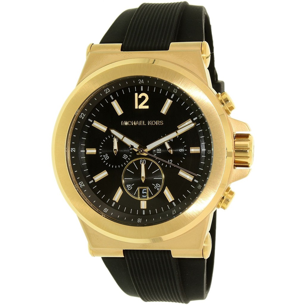 Michael Kors MK-8325 Mens Gold And 