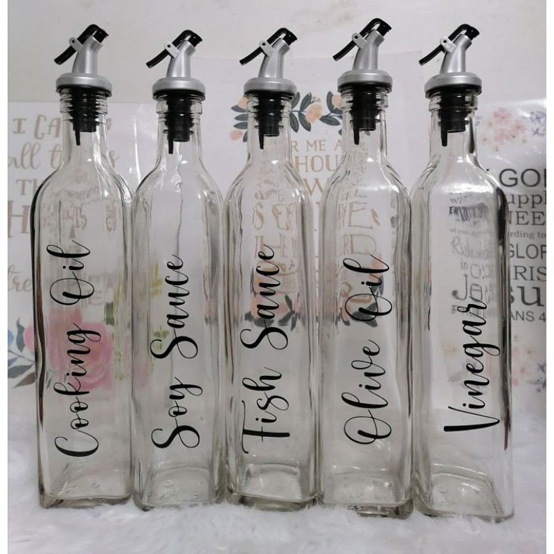 Personalized Condiment Bottles Shopee Philippines