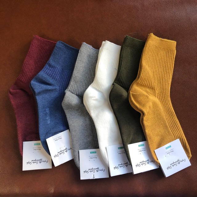 Korean Socks - Basic Socks - Iconic Socks | Shopee Philippines