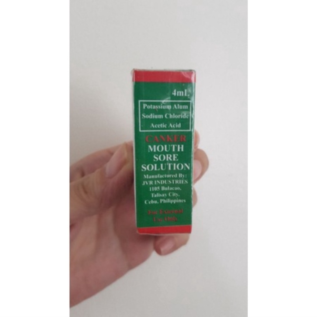 Canker Mouth Sore Solution 4ml DEBACTEROL LIKE Gamot sa Singaw