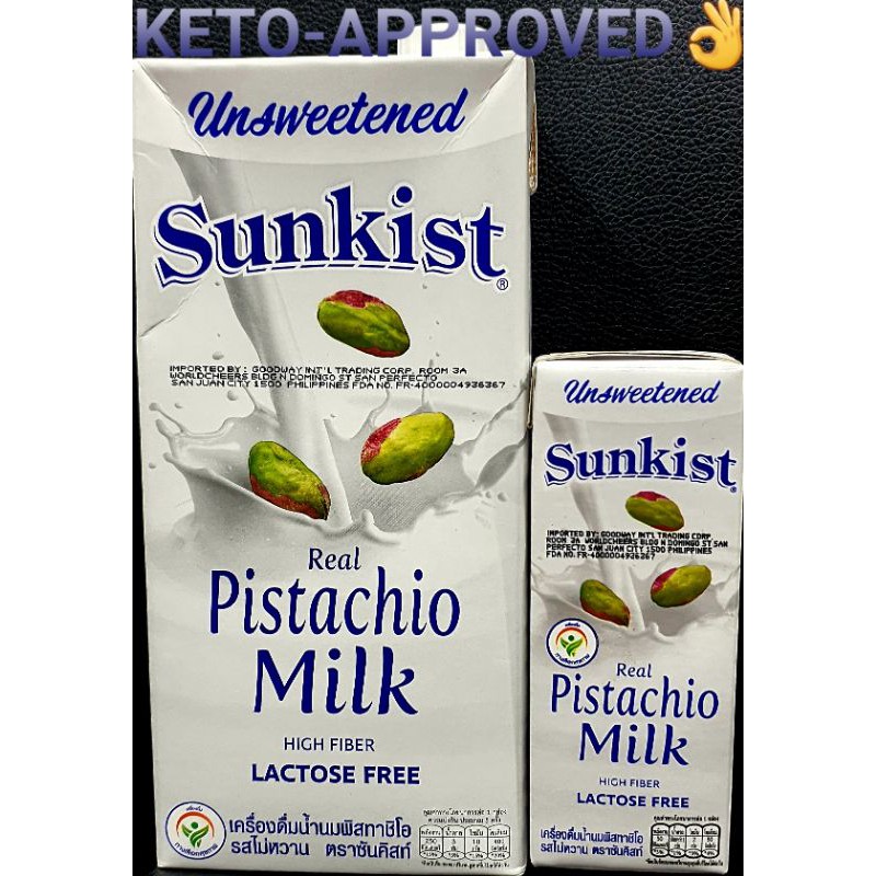 REAL PISTACHIO MILK 946ml/180ml [Keto/LowCarb Diet] Shopee Philippines