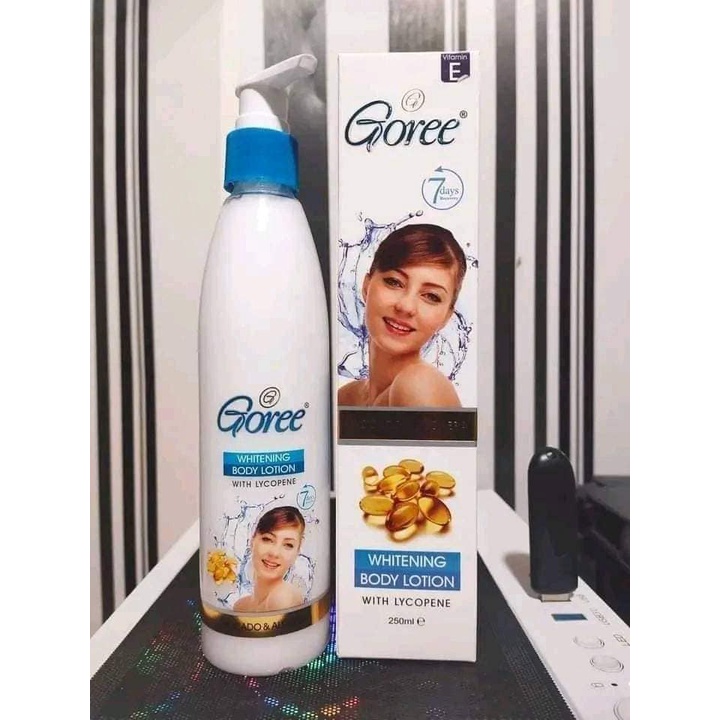 Goree Avocado & Alovera Whitening Body Lotion with lycopene