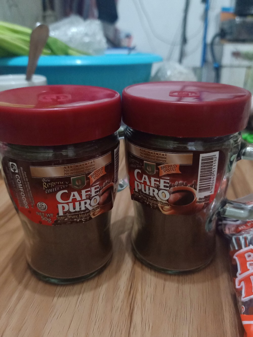 Cafe Puro Instant Coffee In Regency Cup 50g | Shopee ...
