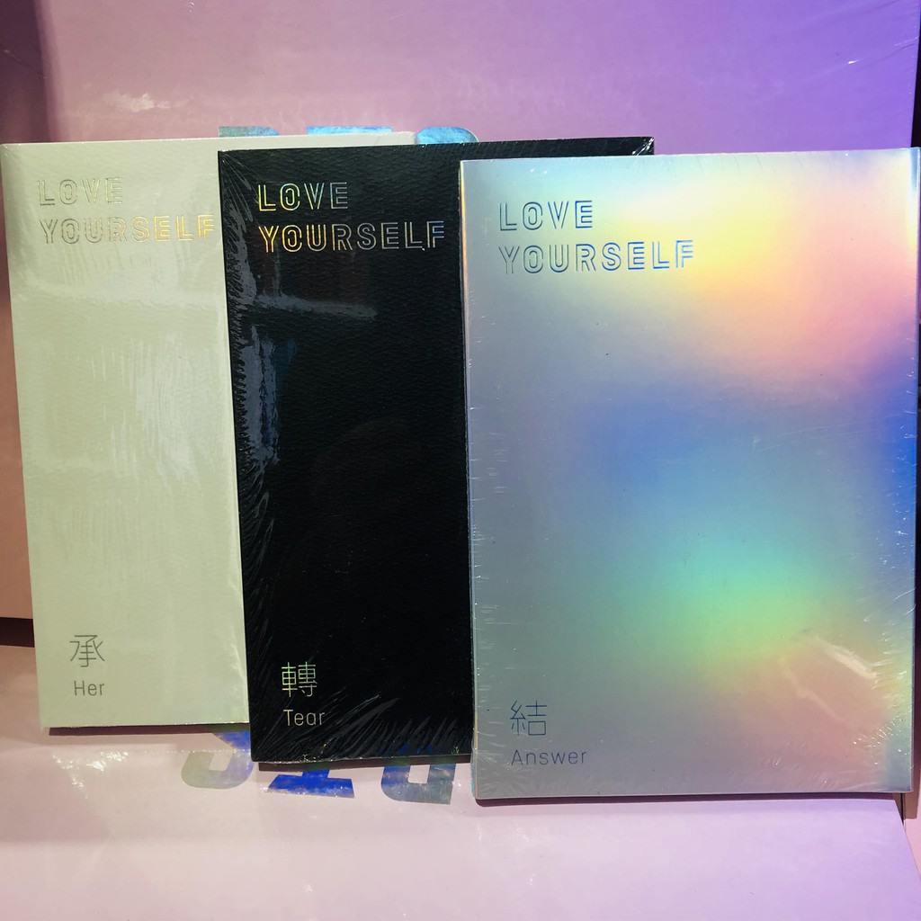 Bts Love Yourself Her Tear Answer Album Shopee Philippines