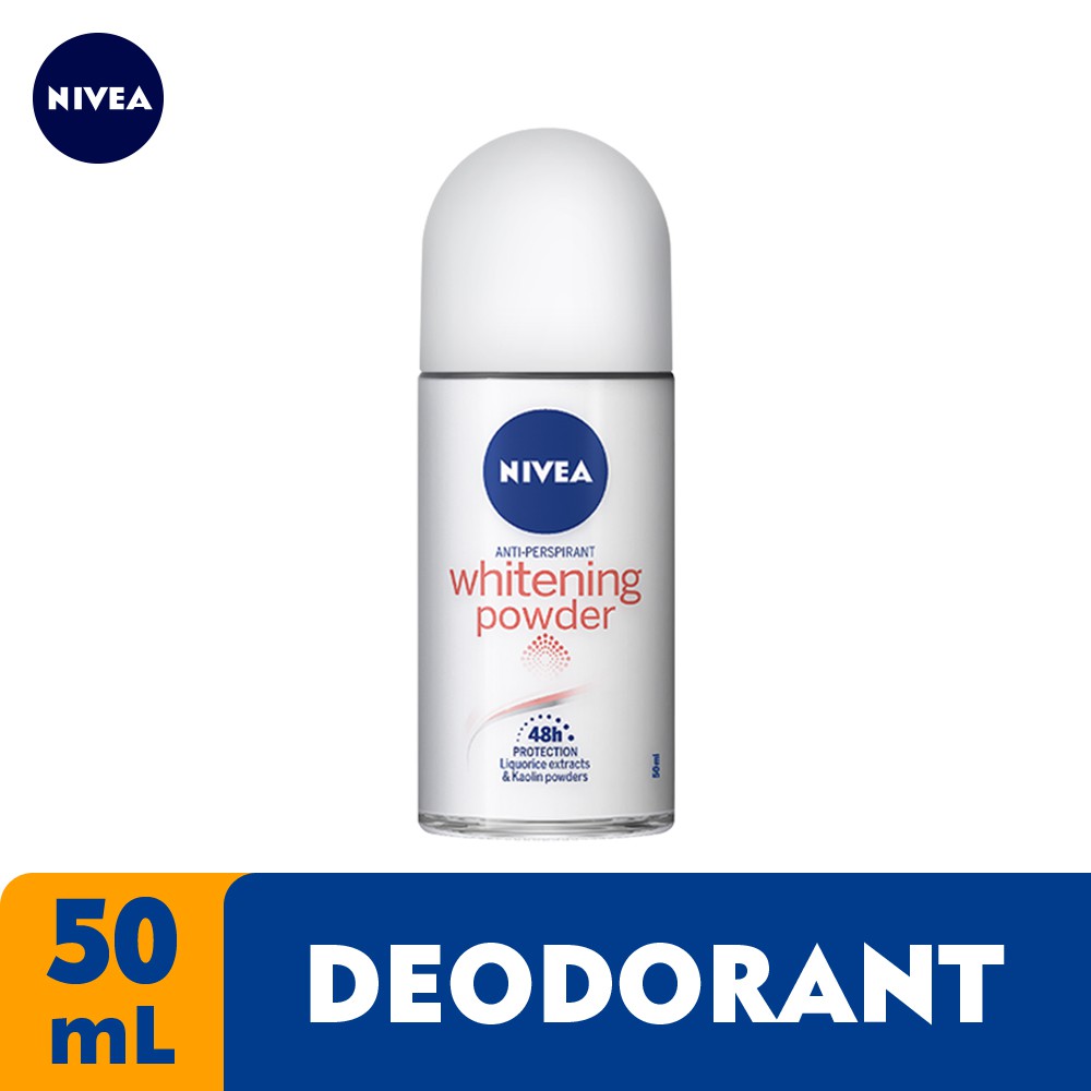 Nivea Deodorant Whitening Powder Roll On 50ml Shopee Philippines