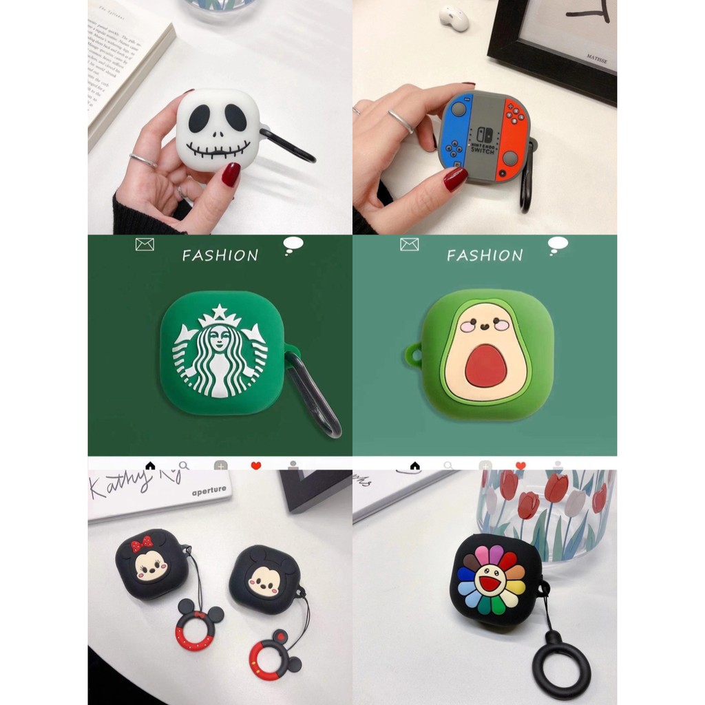 On Samsung Galaxy Buds Live Casing Starbucks Silicone Switch Game Starbuck  Wireless Headset Cartoon Monster Animals Earphones Headset Animation  Nintendo Switch Bluetooth Earbuds Headsets Case Headphones Cover Protective  Cases | Shopee Philippines