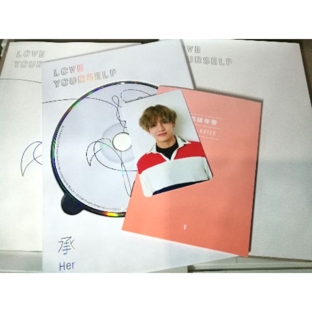 Bts Love Yourself 承 Her V Photocard V Version Shopee