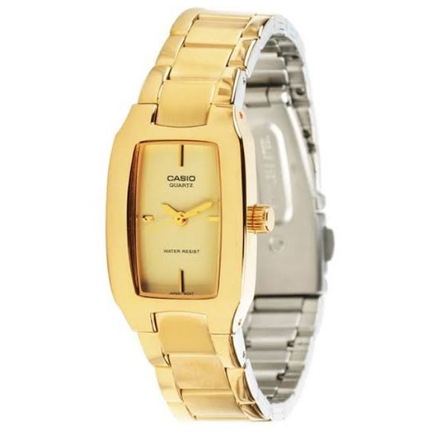 casio gold plated watch