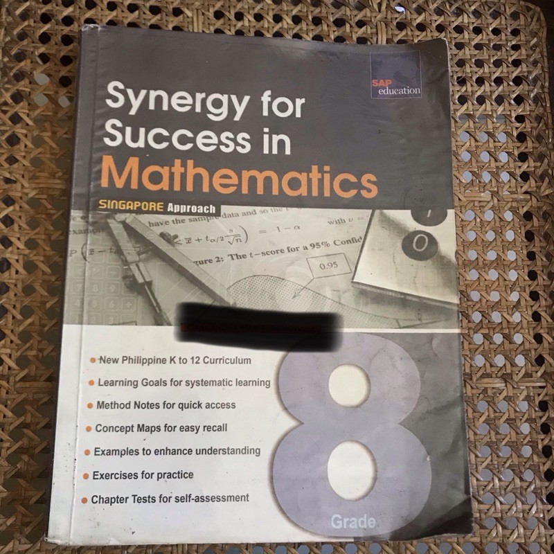 Junior High School Grade 8 Math Book Shopee Philippines