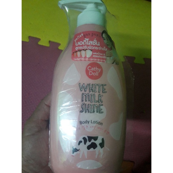 Authentic Cathy Doll White Milk Shine Body Lotion 450ml Shopee