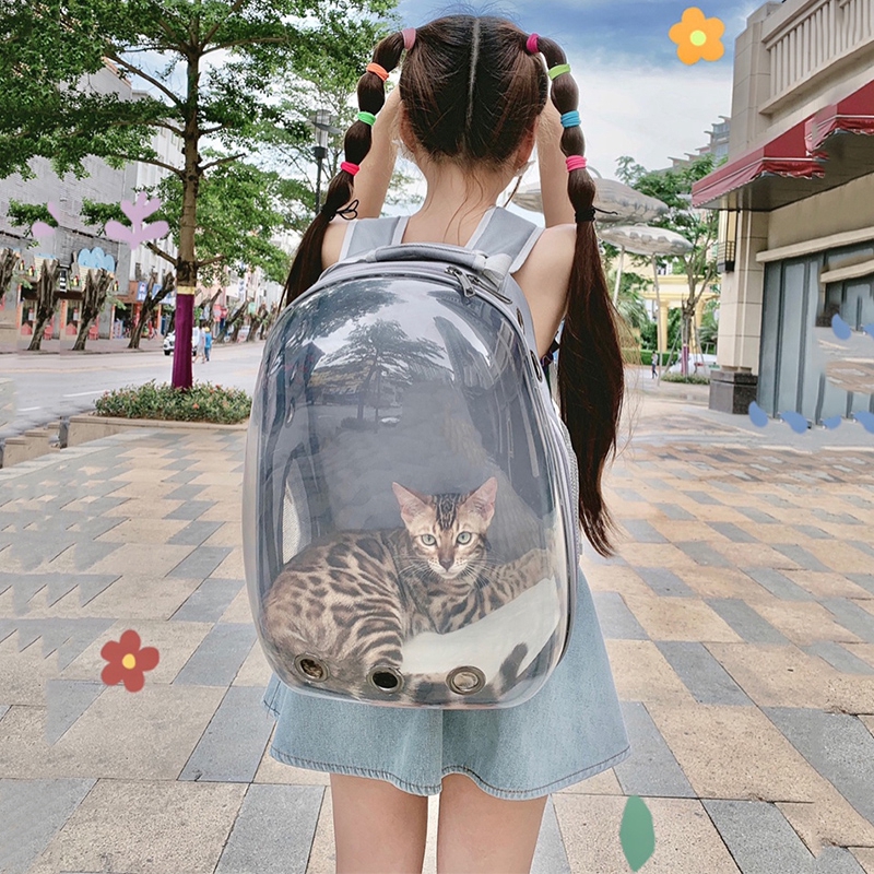 breathable cat backpack
