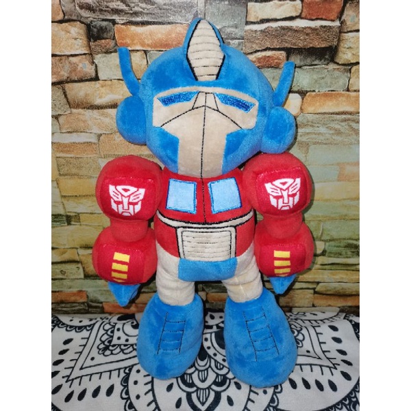 Transformers Optimus Prime Plush Toy (17 inches) | Shopee Philippines