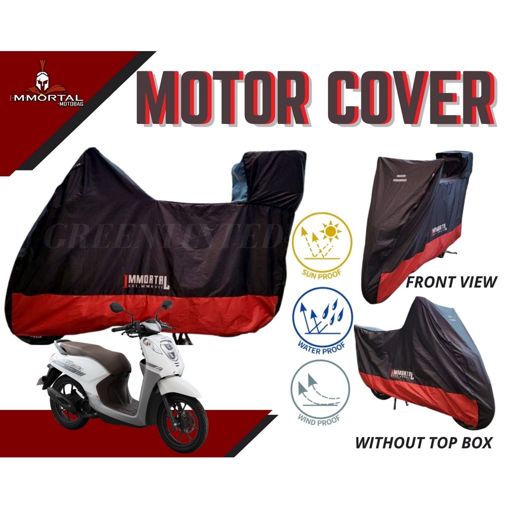 Waterproof MOTOR COVER HONDA GENIO IMMORTAL MOTOBAG | Shopee Philippines