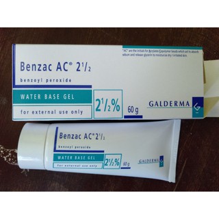 Authentic Benzac AC Galderma (Benzoyl Peroxide) Imported 60g #8