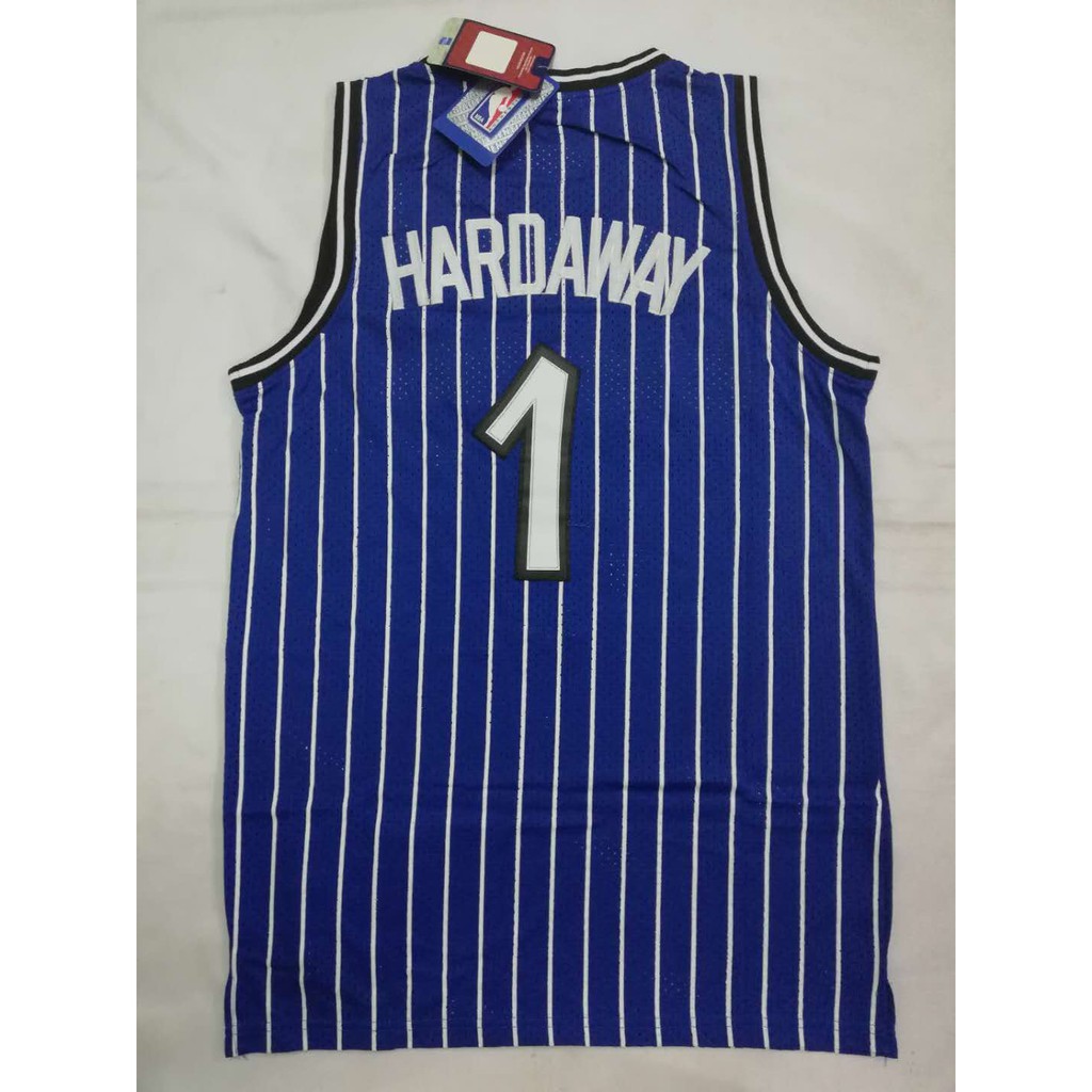 Men's Mitchell & Ness Penny Hardaway Blue Orlando Magic Hardwood Classics 1994/95 Lunar New Year Swingman Jersey Size: Small