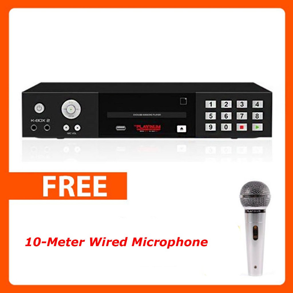 The Platinum KS40+ KBox 2 DVD Karaoke Player with 13K Song Shopee Philippines