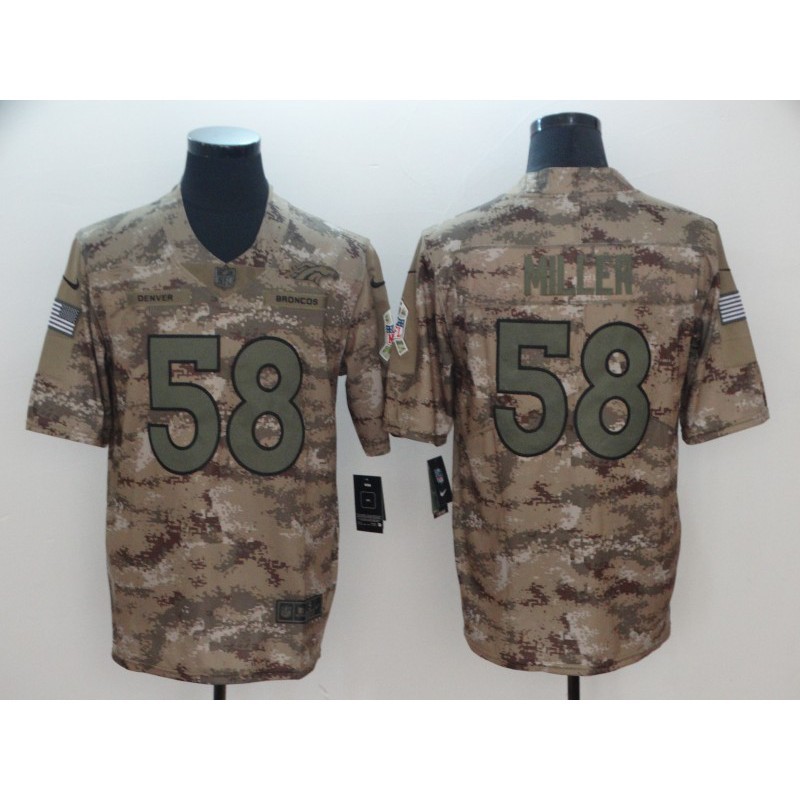 broncos military jersey