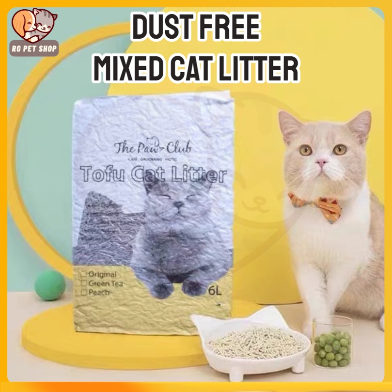 Clumping Cat Litter Mix 6L Odour Control clumping Highly Absorbent