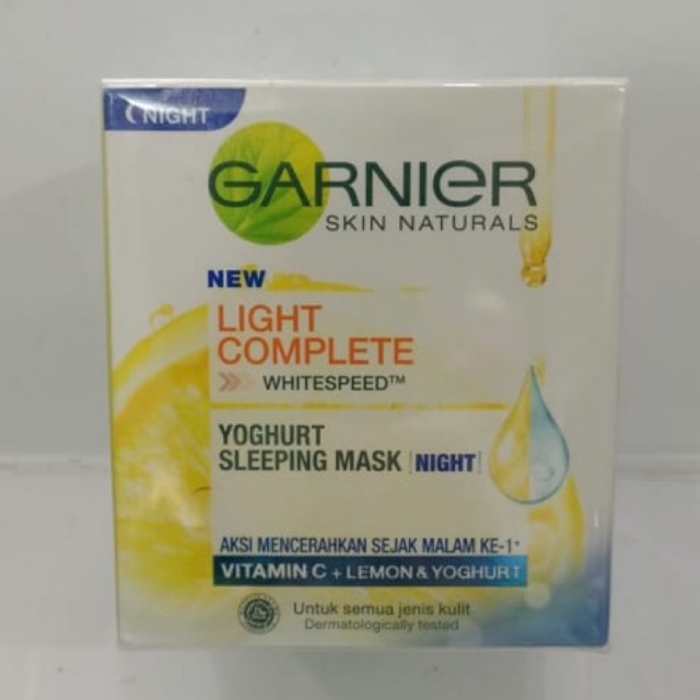 garnier night moisturizer