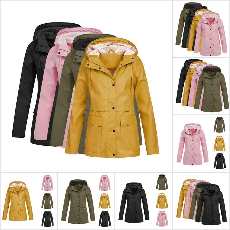 ladies rain jacket with hood